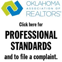 Oklahoma Association of REALTORS, link to Professional Standards to file a complaint (opens in a new window)