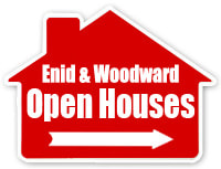 Open Houses - link to open houses in Enid and Woodward, Oklahoma